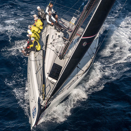 Cruising-racing sailboat - 11.98 - Italia Yachts - regatta / 1-cabin / with bowsprit