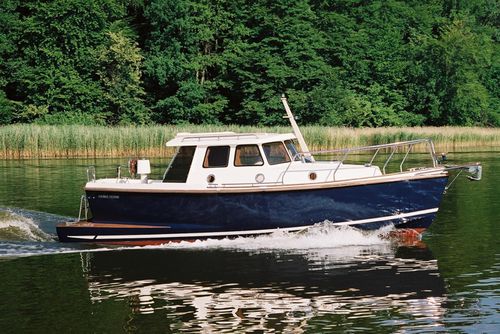 Inboard day fishing boat - 700MSD - HABER YACHTS Sp. z o.o.  - diesel / wheelhouse / 5-person max.