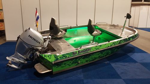 Outboard small boat - 500 Sport - Tinn-Silver aluminium boats - sport-fishing / aluminum