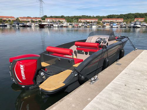 Outboard center console boat - 850 Azur - Tinn-Silver aluminium boats - offshore / 8-person max.