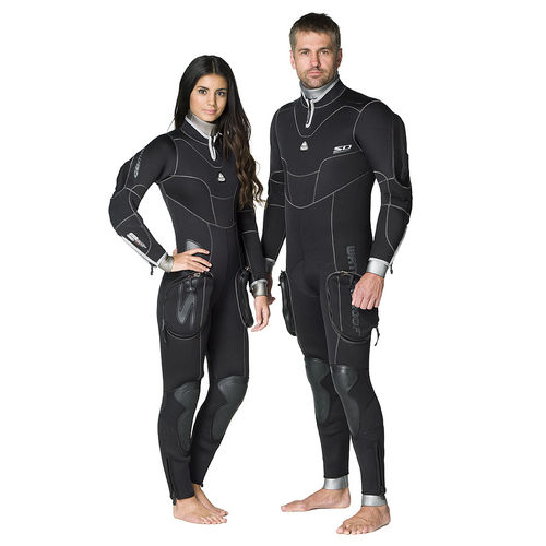 Dive semi-drysuit - SD NEOFLEX - Waterproof Diving GmbH  - one-piece / long-sleeve / 7 mm