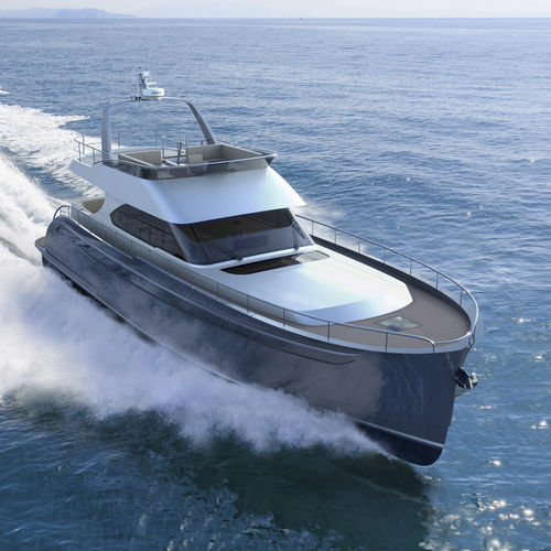 Cruising motor yacht - 56S  - Steeler Yachts - flybridge / IPS / 2-cabin