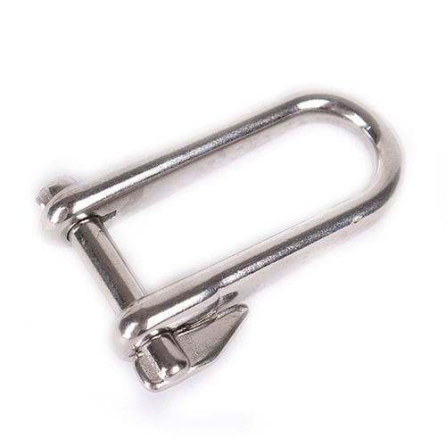 Shackle for sailboats with captive pin - GS365LK series - GMTmarine - straight / stainless steel