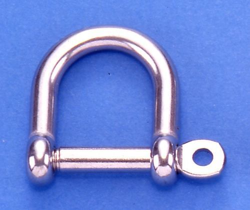 Straight shackle for sailboats - GS360W - GMTmarine - wide / stainless steel