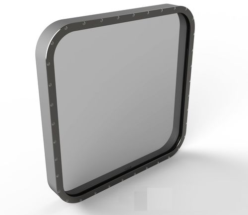 Ship window - Fixed - ALUMINYUM IS - SHIP WINDOWS AND SCUTTLES - for yacht / fixed / rectangular
