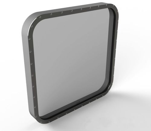 Ship window - e1517827086938 - ALUMINYUM IS - SHIP WINDOWS AND SCUTTLES - for yacht / fixed / rectangular