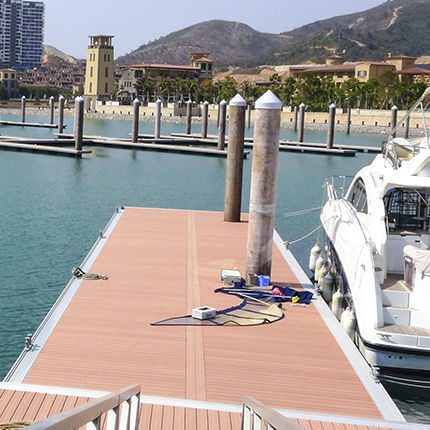 Floating dock - ALM5000 - Goodocks Marine (Hong Kong) Co., Ltd. - mooring / for marinas / for boats