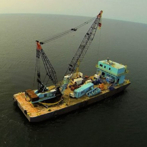 Crane barge special vessel - Farrell 256 - Donjon Marine