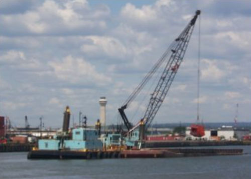 Dredge special vessel - Michigan - Donjon Marine - steel