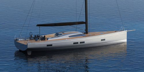 Cruising-racing sailing yacht - A62 - Advanced Yachts - 2-cabin / with open transom / with bowsprit