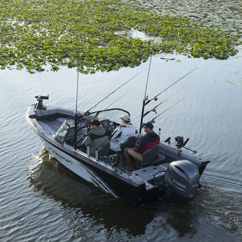 Outboard bay boat - Titan 186 - Starcraft - dual-console / sport-fishing / aluminum