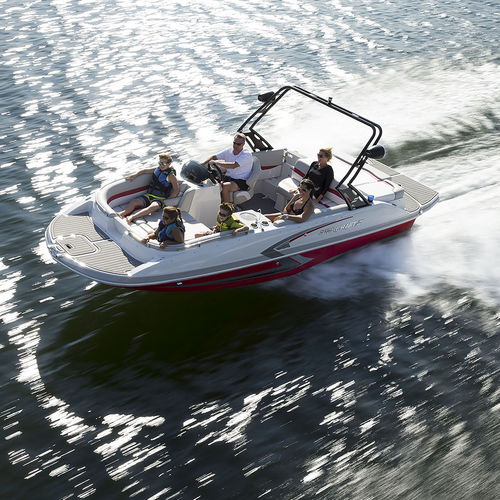 Inboard deck boat - Star Step 221 I/O - Starcraft - wakeboard / 13-person max.