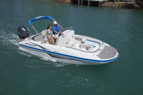 Outboard deck boat - 211 MDX OB  - Starcraft - sport-fishing / 12-person max.
