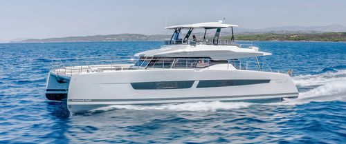 Power catamaran motor yacht - 67 - Fountaine Pajot Motor Yachts - cruising / flybridge / 3-cabin
