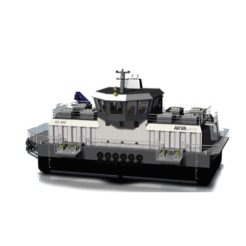 Aquaculture feeder ship - AC 450 - AKVA Group ASA