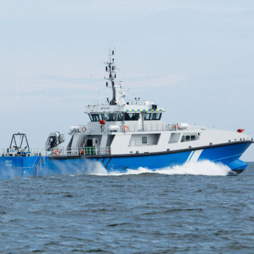 Offshore patrol special vessel - 45 WP - Baltic Workboats AS - aluminum / hybrid