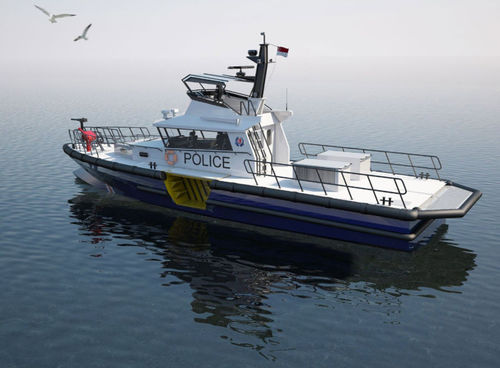 Patrol boat - 23 WP - Baltic Workboats AS - inboard