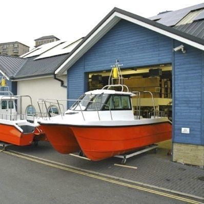 Hydrographic survey boat - Cheetah trio - Cheetah Marine - catamaran / outboard