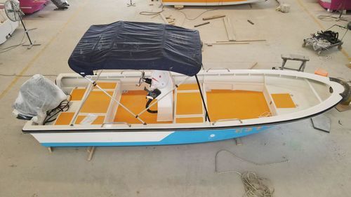 Outboard center console boat - YB-620 - Changzhou Youbang Boat Co., Ltd. - ski / sport-fishing / 4-person max.