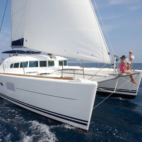 Multihull trampoline - Lagoon 410 - LOFTNETS - 30 mm