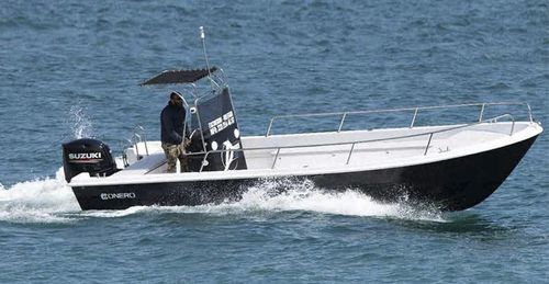 Outboard center console boat - BREEZE 820 TOUR - SOCIETA' CONERO sas - twin-engine / touring / fiberglass