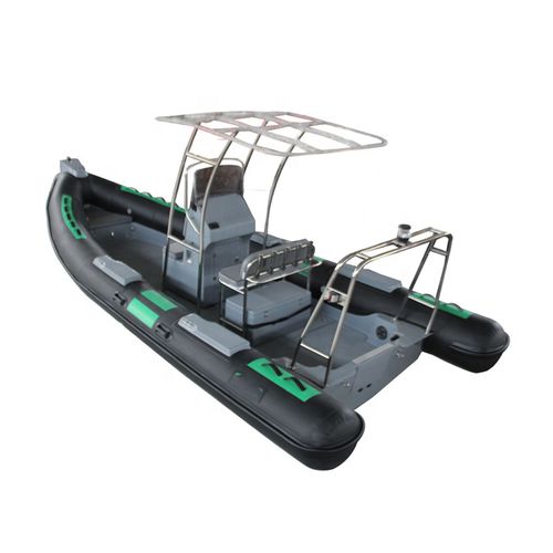 Professional rescue boat - 660 - MerVista Boat - outboard / aluminum / rigid hull inflatable boat
