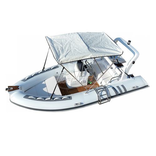 Outboard inflatable boat - 480 pooton  - MerVista Boat - rigid / open / center console