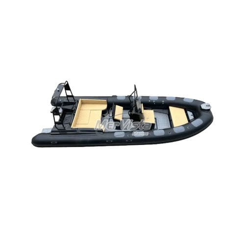 Outboard inflatable boat - 660 Luxury  - MerVista Boat - rigid / open / center console