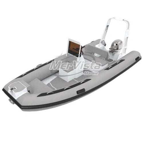 Outboard inflatable boat - 550  - MerVista Boat - rigid / open / center console