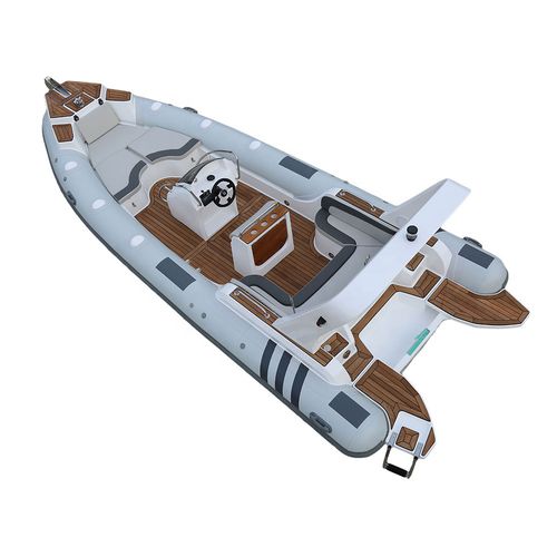 Outboard inflatable boat - Luxury 22 - MerVista Boat - rigid / open / center console