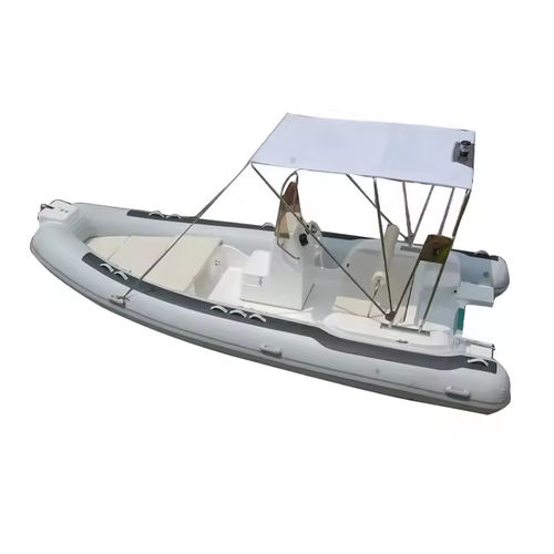 Outboard inflatable boat - 550 Deep V - MerVista Boat - rigid / open / center console