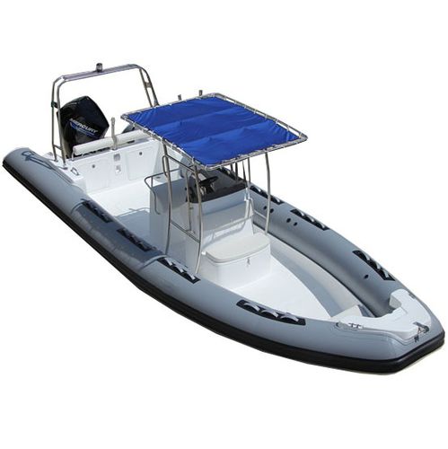 Sightseeing boat - 800 - MerVista Boat - outboard / fiberglass / rigid hull inflatable boat