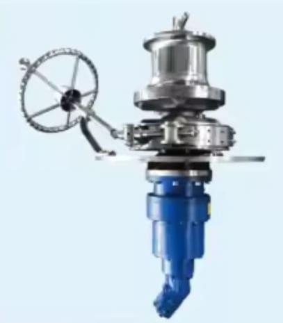 Hydraulic capstan - DMJ series - Shanghai Ocean Equipment Co., Ltd. - electric / stainless steel base / stainless steel