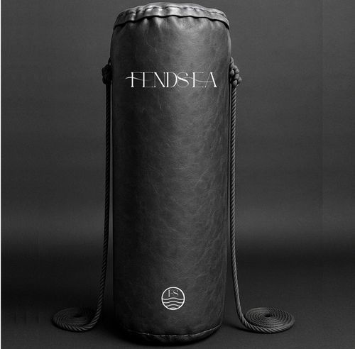 Boat fender - FSP 150 - Fendsea SAS - for docks / cylindrical / black
