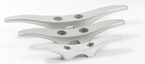 Boat deck cleat - L130 - DAMADE - for yacht / flat / aluminum