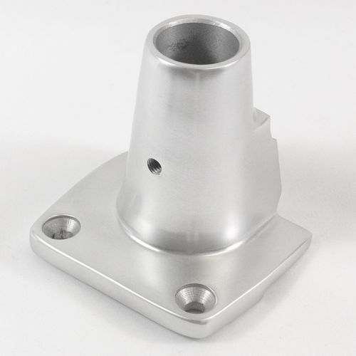 Aluminum stanchion socket - DAMADE - for boats