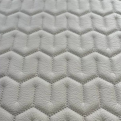 Exterior decoration marine upholstery fabric - PMT-006 - NASTER S.R.L. / SUPREMASEA - interior decoration / leather / gray