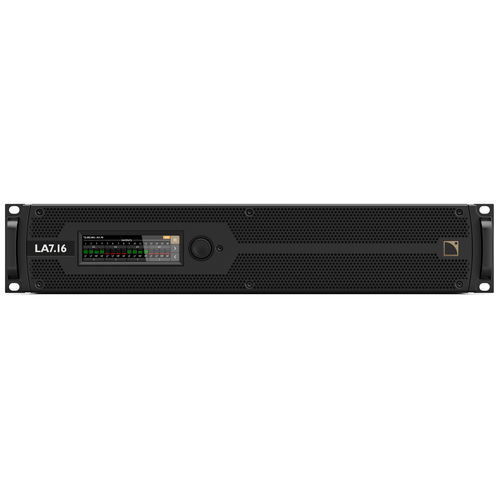 Audio amplifier - LA7.16 - L-Acoustics - for ships / multi-channel