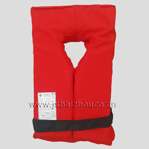 Foam life jacket - JBY-2 - Jiangsu Baizhou Safety Technology Co,.ltd. - 146 N / unisex / orange