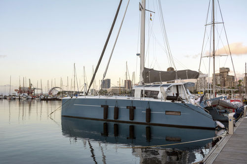 Multihull sailing yacht - Diversion - Technologie Marine - cruising / with open transom / fiberglass
