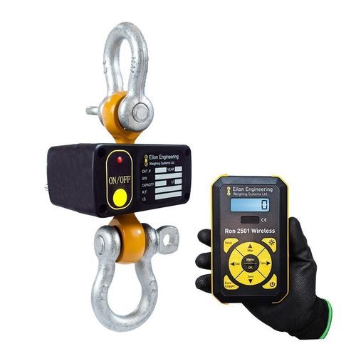 Digital dynamometer - Ron 2501-S - Eilon Engineering - for aquaculture / for bollard pull test / for cranes