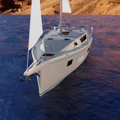 Ocean cruising sailboat - Meraki 40 - Riolfi e Pighi Sailing Yacht S.r.l. - fast cruising / coastal cruising / cruising-racing