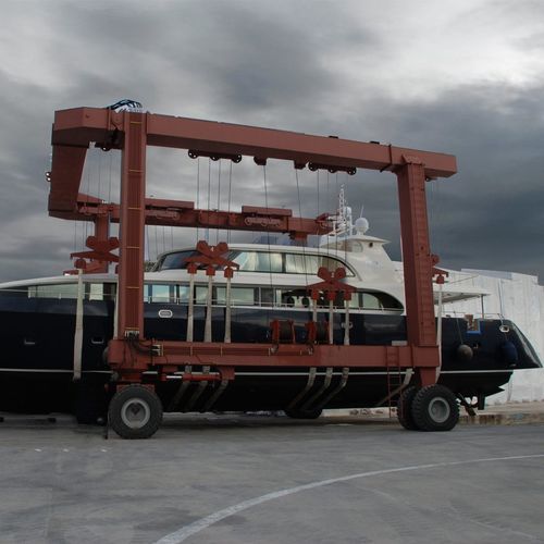 Remotely controlled travel lift - Orhun Makina - U-shaped