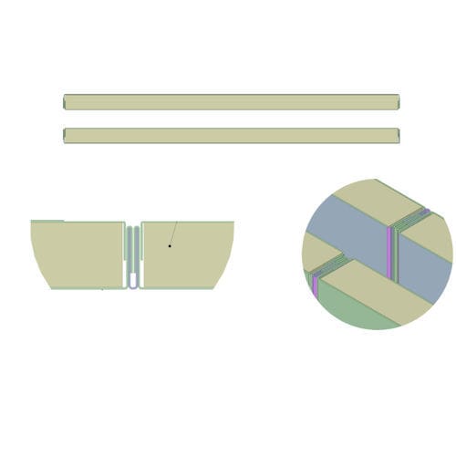 Ship partition wall sandwich panel - P25_CAP2 - Bimar - for fire protection / for ship fittings / mineral wool