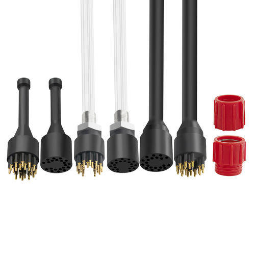 Subsea connector - Micro Circular Series 21 Contacts - Guangzhou Lanhe Electronic Manufacturing Co.,Ltd. - electric / for AUVs / for ROV