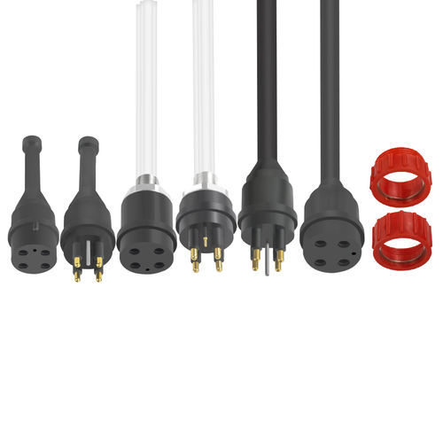 Subsea connector - High Power (4 Contacts) - Guangzhou Lanhe Electronic Manufacturing Co.,Ltd. - electric / for aquaculture / for shipbuilding