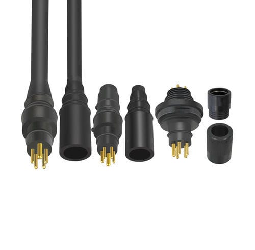 Marine connector - Rubber Molded (5 Contacts) - Guangzhou Lanhe Electronic Manufacturing Co.,Ltd. - electric / for aquaculture / for shipbuilding