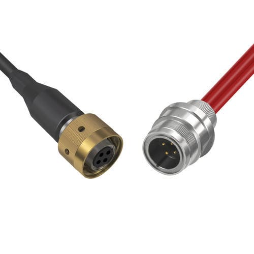Subsea connector - Metal Shell MSSM High Voltage (4 Contacts) - Guangzhou Lanhe Electronic Manufacturing Co.,Ltd. - electric / for aquaculture / oceanographic research