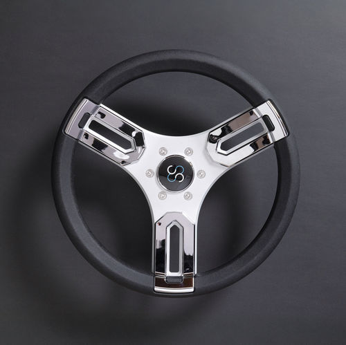 polyurethane-coated power boat steering wheel - CASTELLI ITALIA