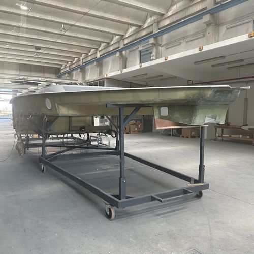 Handling trolley - Ubicarp - for shipyards / steel